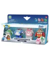 POLI MRT-674 Robocar Poli Mini Transforming Kasabanın Kurtarma Araçları 4lü Set