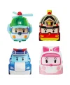 POLI MRT-760 Robocar Poli Mini Kasabanın Kurtarma Araçları 4lü Set