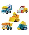 POLI MRT-761 Robocar Poli Mini İnşaat Araçları 5li Set