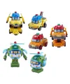 POLI ZR-915 Robocar Poli Quick Transforming Mini Rescue Deluxe Set