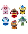 POLI ZR-915 Robocar Poli Quick Transforming Mini Rescue Deluxe Set