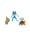 POK 95155-D Pokemon Battle 3lü Figür Seti Asorti