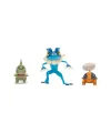 POK 95155-D Pokemon Battle 3lü Figür Seti Asorti