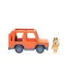 BLUEY 17661 Bluey 4x4 Büyük Araç ve Chilli Figür Set