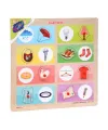 ONY-369-370 Ahşap Tutmalı Eşleştirme İlişkili Nesneler -Onyıl