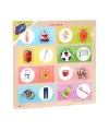 ONY-369-370 Ahşap Tutmalı Eşleştirme İlişkili Nesneler -Onyıl