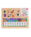 ONY-168-169 Ahşap Tutmalı Mutfak Gereçleri -Onyıl Oyuncak