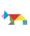 03 569 Ahşap Manyetik Tangram -Pilsan Oyuncak