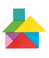 03 569 Ahşap Manyetik Tangram -Pilsan Oyuncak