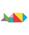 03 569 Ahşap Manyetik Tangram -Pilsan Oyuncak
