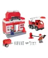 03 610 Double Blocks İtfaiye Seti -Pilsan Oyuncak