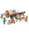 04 003 Mini Mekanik Seri 3 Kovboy Arabası -Pilsan Oyuncak