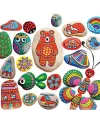 5307 Kumtoys Taş Boyama - Stone Painting / +6 yaş