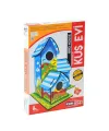 5269 Kumtoys Boyanabilir 3lü Kuş Evi - Bird House