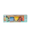 KM5656 Ahşap Beşli Bultak -Kumtoys