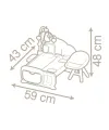 7600220379 Smoby Baby Nurse Nurserie Cocoon - 3ü 1 Arada Bebek Oyun Seti +3 yaş