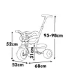 7600740418 Be Move Comfort Tricycle Beige