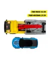 203749039 Giant Tow TruckVolvo FMX freewheel light sound manual crane and
