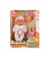 030021 Sunman, Bebelou Yemek Zamanı Sesli Bebek Seti 35 cm / +3 yaş