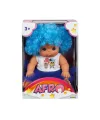20040 Afro Kıvırcık Saçlı Bebek 23 cm -Sunman