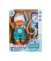 30111 Bebelou Doktor Zamanı Sesli Bebek Seti 35 cm -Sunman(Ürün oyuncaktır)