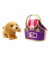 50585 Cutekins Taşıma Çantalı Peluş Köpek -Sunman