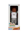 1060091 Dada Kıvırcık Saçlı Bebek 60 cm -Sunman