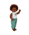 1060091 Dada Kıvırcık Saçlı Bebek 60 cm -Sunman