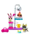 6377 SUN- LİTTLEST PETSHOP MİNİŞLER  DISCO NİGHT  OYUN SETİ