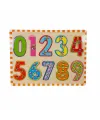 5215 -Wooden Puzzle Numbers 10 Parça