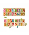 5215 -Wooden Puzzle Numbers 10 Parça