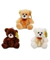 0998 SUN-JHN-PFF-SK PELUŞ AYI OTURAN KURDELELİ 21CM 2R
