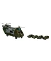 4782 SUN-RYL-MXX-GARAJ SET POLİS AMBULANS ASKER TAŞIYICI HELİKOPTER ARB 3R