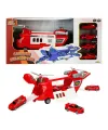 4782 SUN-RYL-MXX-GARAJ SET POLİS AMBULANS ASKER TAŞIYICI HELİKOPTER ARB 3R