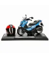 5839 SUN-MYG-MOTOSİKLET 1 12 BMW KASKLI FİGÜR PB.3R SES IŞIK