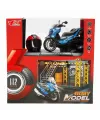 5839 SUN-MYG-MOTOSİKLET 1 12 BMW KASKLI FİGÜR PB.3R SES IŞIK