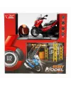 5839 SUN-MYG-MOTOSİKLET 1 12 BMW KASKLI FİGÜR PB.3R SES IŞIK