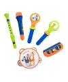 4254 SUN-RST-ECH-MÜZİK SET DAVUL 2MARAKAS TEF FLÜT MİKROFON 2BAGET MIZIKA