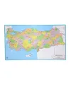 LCSH001 Laço Siyasi Harita Çerçeveli Puzzle