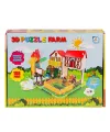 LC0115 3D Boyutlu Çiftlik Puzzle -Laçokids