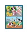 PUZZLE-93344 2IN1 Disney Puzzle -Trefl