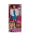WG-66770 Parlak Elbiseli Ceketli Bebek 29 cm -Vardem