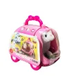 JND-6801 Taşıma Araba Çantalı Hareketli Pilli Kedi Set -Vardem Oyuncak