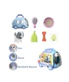 JND-6802 Taşıma Araba Çantalı Hareketli Pilli Köpek Set -Vardem Oyuncak