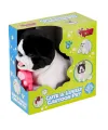PR66308-25T Tasmalı Yürüyen Peluş Fransız Köpeği