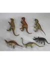 SH-9001-Vardem Poşetli 6Pcs 8 İnch  Çiftlik Hayvan ve Dinozor Set