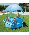 IH28209 GÖLGELİKLİ PREFABRİK AİLE HAVUZU