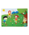 CS-1276 İLKBAHAR AHŞAP YER PUZZLE