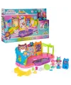 69755 SUN-SPM-FİGÜR OYUN SET GABBY S DOLLHOUSE ÇATI KATI PATEN PARTİSİ