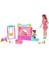 HHB67 Barbie  Bebek Bakıcısı Skipper Oyun Evi Seti